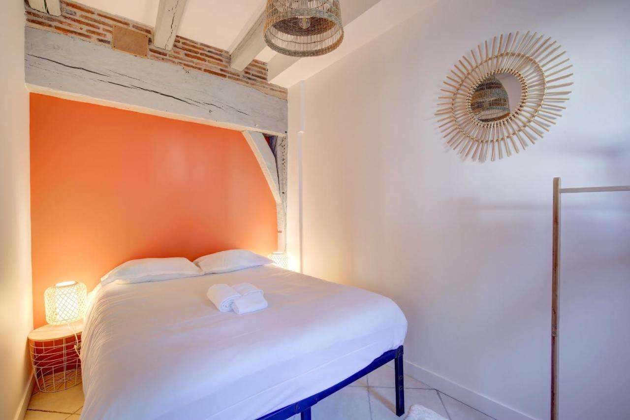 Ferienwohnung Le Chambord Beautiful Half-Timbered House With Terrace Tours Exterior foto