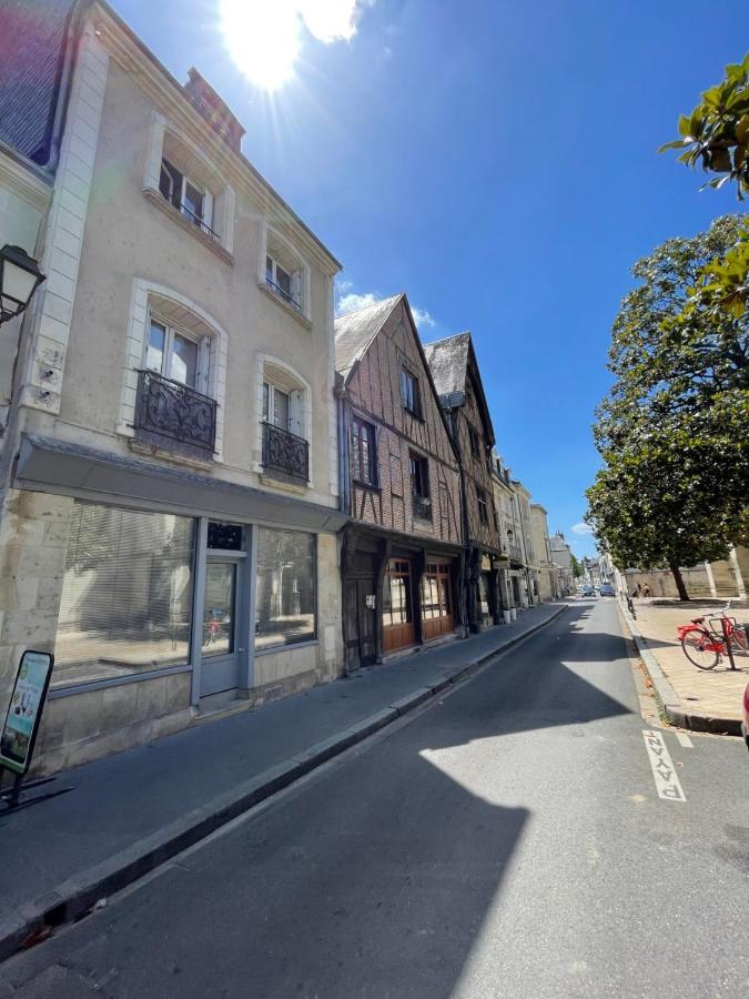 Ferienwohnung Le Chambord Beautiful Half-Timbered House With Terrace Tours Exterior foto
